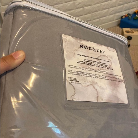 Nate and Nat double sheets set in alloy - Picture 7 of 8